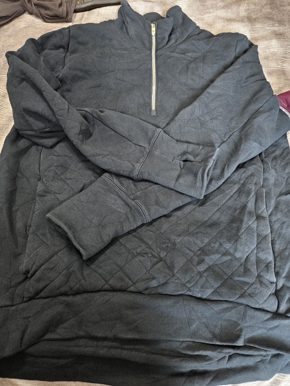 Lululemon Forever Warm Pullover with a quarter-zip